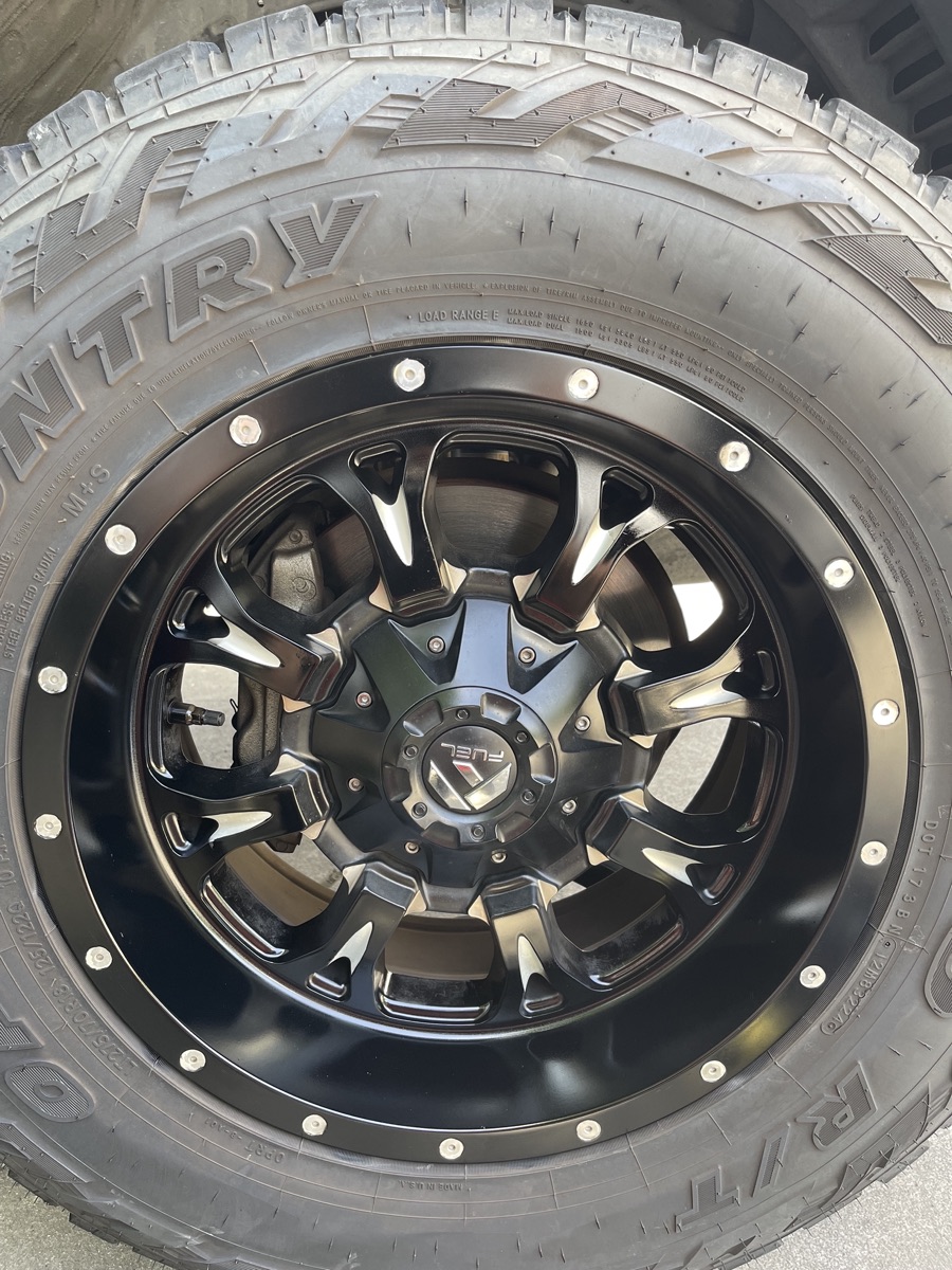 After: 2023 Chevy Silverado Rim Refinishing